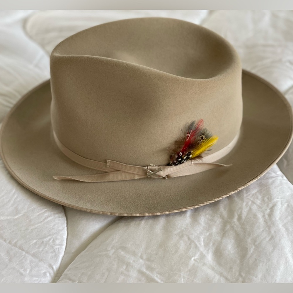 Stetson Stratoliner in Silverbelly Size 7 1/2